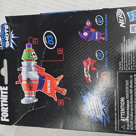 Nerf Elite Blasters and Fortnite Micro RL Set Bundle - Picture 3 of 5
